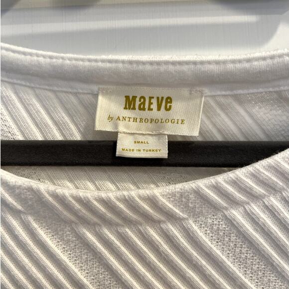 Maeve by Anthropologie Size Small Opal Ribbed Tunic Sweater - Picture 3 of 4